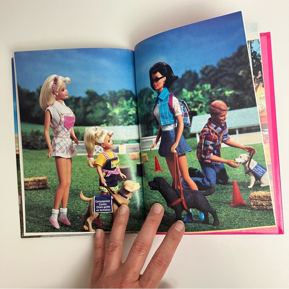 90s Vintage Barbie French Childrens Book "Mon meilleur ami" Livre 1999 Mattel - Picture 9 of 11